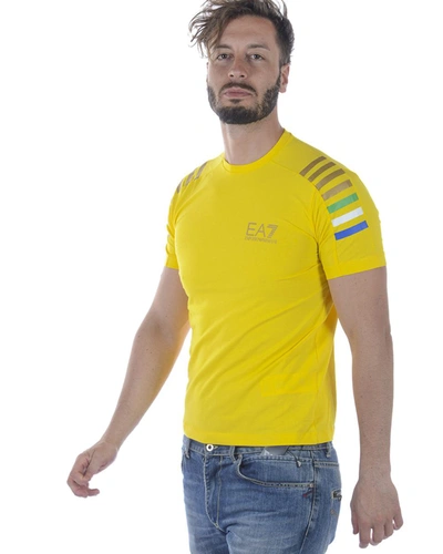 Shop Ea7 Emporio Armani  Topwear In Yellow