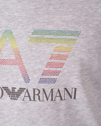 Shop Ea7 Emporio Armani Topwear In Grey