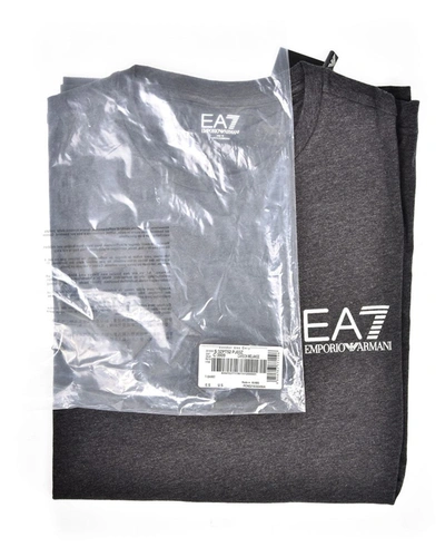 Shop Ea7 Emporio Armani Topwear In Grey