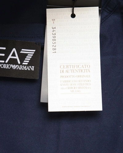Shop Ea7 Emporio Armani  Topwear In Blue