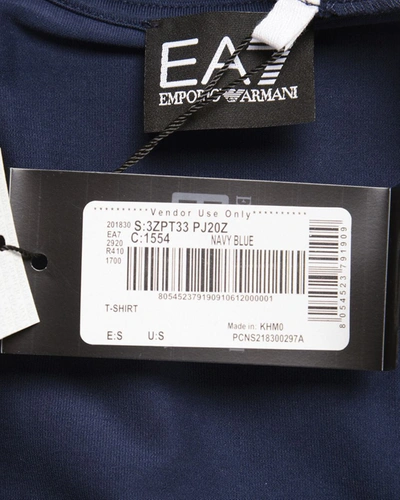 Shop Ea7 Emporio Armani  Topwear In Blue