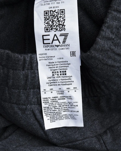 Shop Ea7 Emporio Armani Tracksuit In Grey