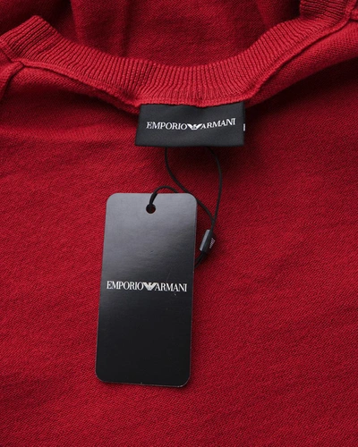 Shop Emporio Armani Sweater In Red