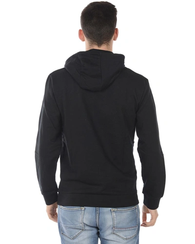 Shop Emporio Armani Sweatshirt Hoodie In Black