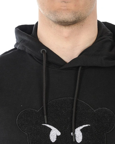 Shop Emporio Armani Sweatshirt Hoodie In Black