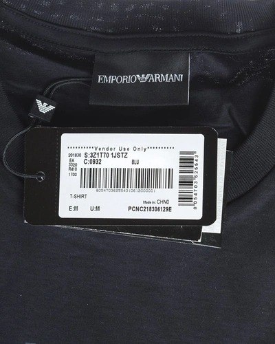Shop Emporio Armani Topwear In Blue