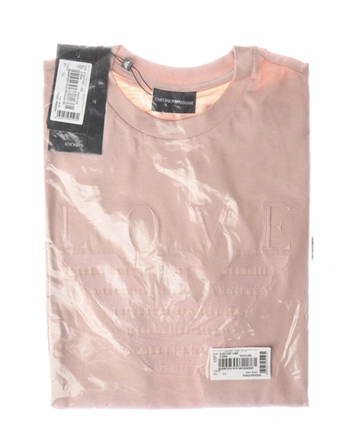 Shop Emporio Armani Topwear In Pink