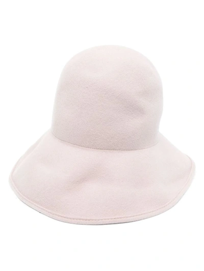 Shop Emporio Armani Ea7  Wool Classic Hat In Beige