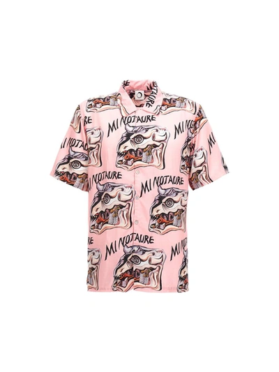 Shop Endless Joy 'minotaur' Shirt In Pink