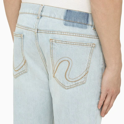 Shop Erl Five-pocket Jeans In Light Blue