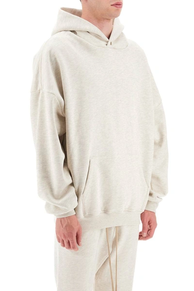 Shop Fear Of God 'eternal' Hoodie In Beige