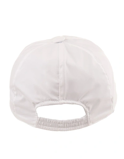 Shop Fedeli Nylon Baseball Cap In White