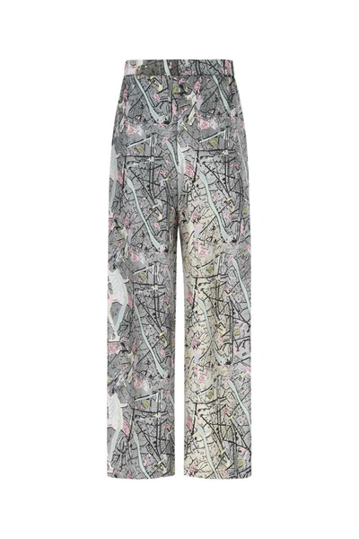 Shop Fendi Pants In Printed