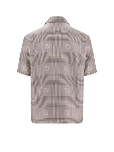 Shop Fendi Shirt In Grey
