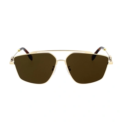 Shop Fendi Sunglasses In Gold