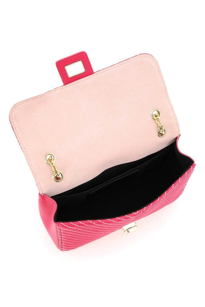 Shop Furla 'pop Star' Crossbody Bag In Fuchsia