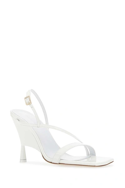 Shop Gia Couture Sandals In White