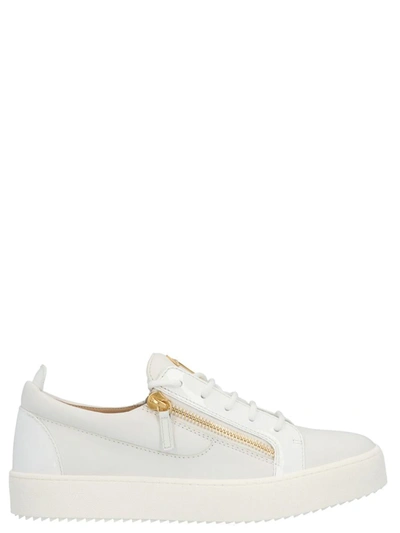 Shop Giuseppe Zanotti 'may London' Sneakers In White