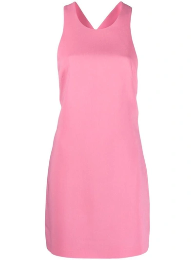 Shop Givenchy Chain Mini Dress In Pink