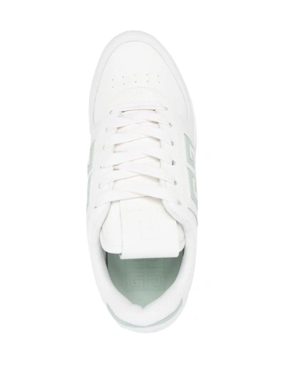 Shop Givenchy Sneakers In White/acqua