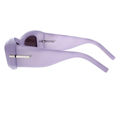 Givenchy G 180 Acetate Rectangle Sunglasses In Purple