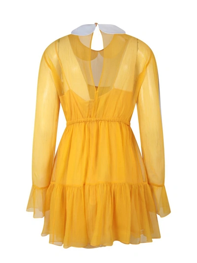 Shop Gucci Dress In Yellow
