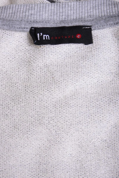 Shop I'm C Couture Sweatshirt Hoodie In Grey