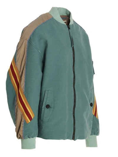 Incotex Red X Facetasm Man Jacket Light Green Size L Cotton In Light Blue