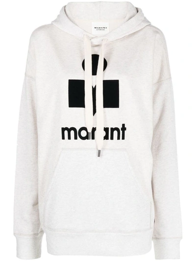 Shop Isabel Marant Étoile Mansel Sweatshirt Clothing In Nude &amp; Neutrals