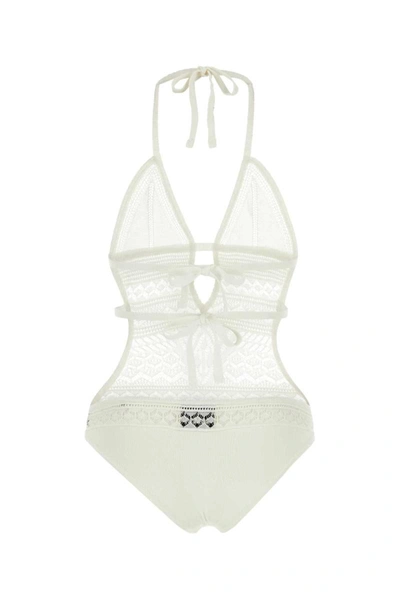 Shop Isabel Marant Swimsuits In White