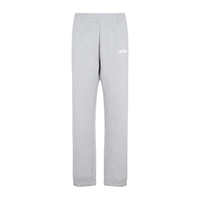 Shop Jacquemus Le Jogging Pants In Grey