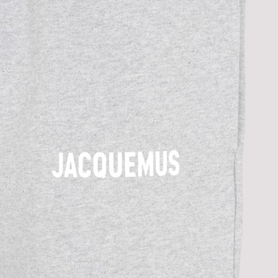 Shop Jacquemus Le Jogging Pants In Grey