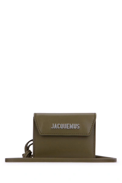 Shop Jacquemus Wallets In Beige