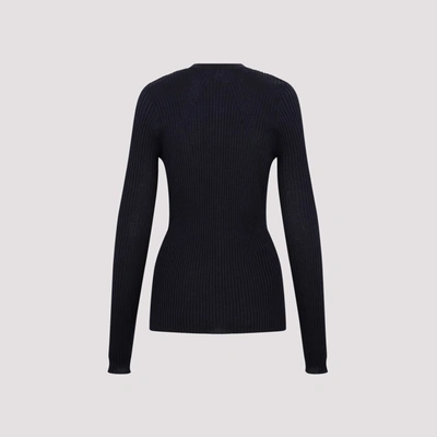 Shop Jil Sander Cardigan Sweater In Blue