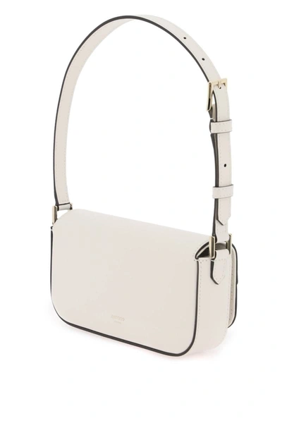 Shop Jimmy Choo 'avenue' Mini Shoulder Bag In White
