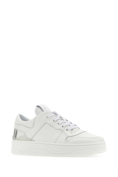 Shop Jimmy Choo Sneakers In White