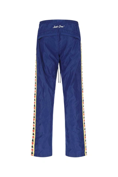 Shop Just Don Pants In Blue
