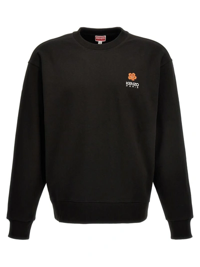 Shop Kenzo Boke Crest Sweatshirt In Black