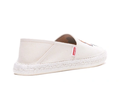 Shop Kenzo Flat Shoes In White