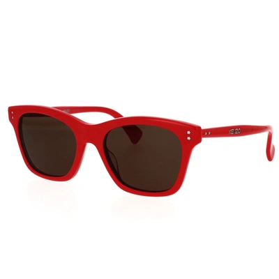 Shop Kenzo Sunglasses In Red