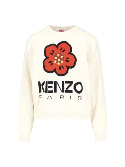 Shop Kenzo Sweaters In White