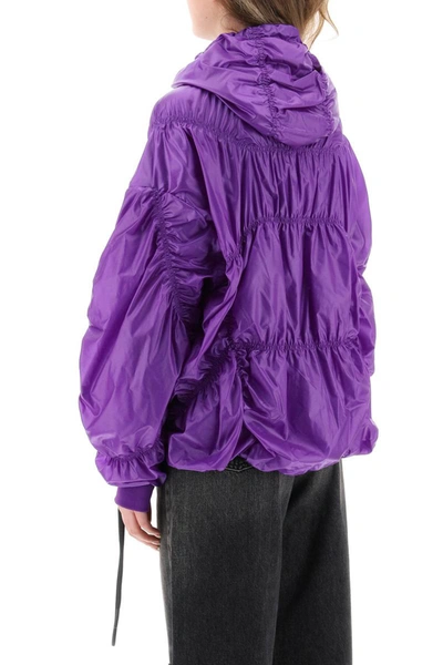Shop Khrisjoy 'cloud' Light Windbreaker Jacket In Purple