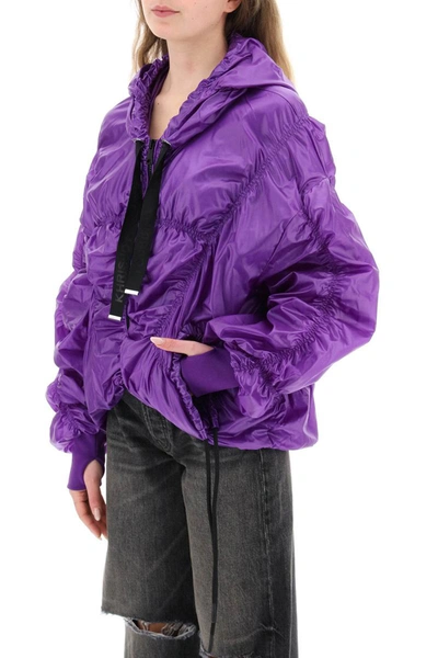 Shop Khrisjoy 'cloud' Light Windbreaker Jacket In Purple