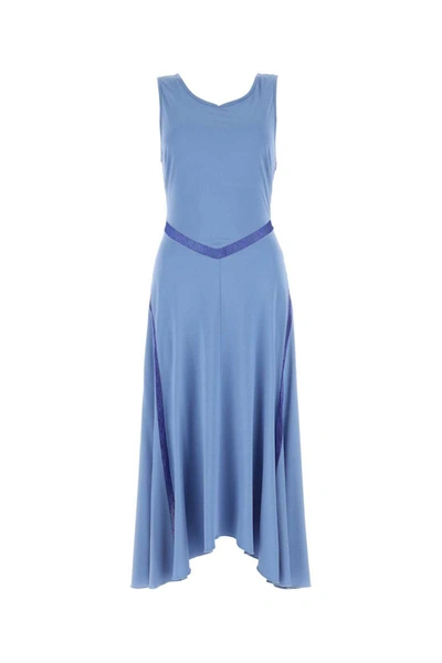 Shop Koché Koche Dress In Light Blue