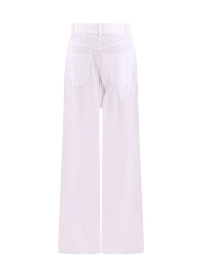 Shop Krizia Trouser In White