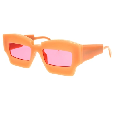 Shop Kuboraum Sunglasses In Pink