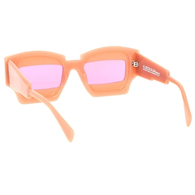 Shop Kuboraum Sunglasses In Pink