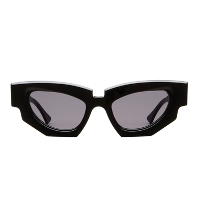 Shop Kuboraum Sunglasses In Black