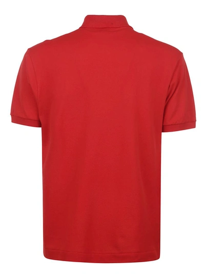 Shop Lacoste T-shirts And Polos Red