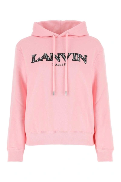 Shop Lanvin Sweatshirts In Pink